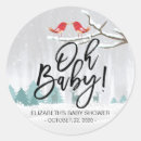 Search for winter snow stickers Baby shower