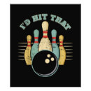 Search for funny bowling posters Vintage