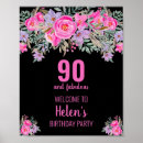Search for 90th birthday supplies party posters Ninety