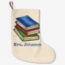 Search for teachers christmas stockings Librarian