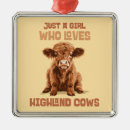 Search for scottish highland cow christmas tree decorations Funny