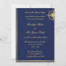 Search for nautical compass wedding invitations Blue