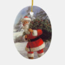 Search for victorian christmas decor Santa claus
