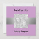 Search for 13th birthday invitations Purple