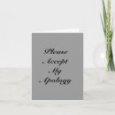 Search for regrets cards Apology