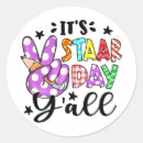 Search for funny test stickers Test day avocado