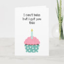 Search for funny cupcake cards Pink