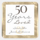 Search for gold anniversary stickers Fifty years