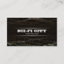 Search for sci fi business cards Modern