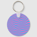 Search for optical illusions key rings Blue