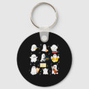 Search for ghost the musical key rings Trick or treat