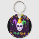 Search for mardi gras carnival key rings Party