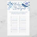 Search for fun baby shower games Blue