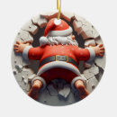 Search for santa claus reindeer christmas tree decorations Xmas
