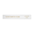 Search for gold and white return address labels Create your own