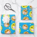 Search for emoji wrapping paper Yellow