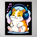 Search for funny music posters Cat