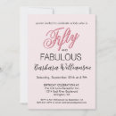 Search for blush pink 50th birthday invitations Elegant birthday party