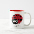 Search for red ladybug mugs Children