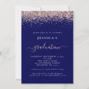 Search for blue glitter graduation invitations Graduate