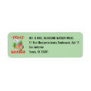 Search for feliz navidad return address labels Xmas