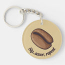 Search for coffee beans key rings Brown