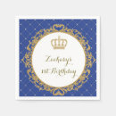 Search for blue and gold napkins For kids