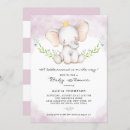 Search for watercolor elephant baby shower invitations Floral