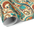 Search for gold paisley wrapping paper Abstract