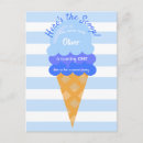 Search for heres the scoop invitations Pastel