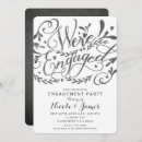 Search for whimsical engagement party invitations Retro