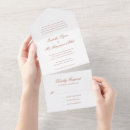 Search for terracotta wedding invitations Calligraphy