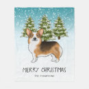 Search for christmas corgi blankets Winter