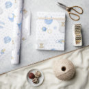 Search for blue pattern wrapping paper Baby shower