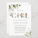 Search for olive green baby shower invitations Greenery