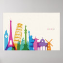 Search for world city posters Rome italy