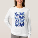 Search for blue butterfly tshirts Watercolor
