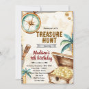 Search for treasure invitations Scavenger hunt party