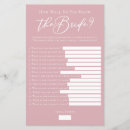 Search for bridal trivia games Minimalist
