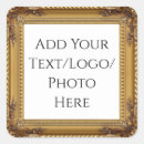 Search for golden frame stickers Elegant