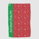 Search for christmas golf towels Red