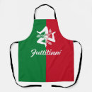 Search for sicily aprons Trinacria
