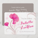 Search for warm pink invitations White