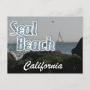 Search for seals postcards Beach