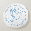 Search for peace on earth christmas cushions Dove