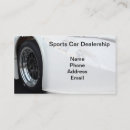 Search for auto racing business cards Dealership