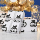 Search for cats wrapping paper Halloween