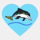 Search for swim with dolphins stickers For kids