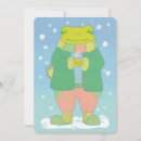 Search for cute frog christmas cards Winter