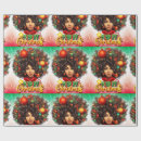 Search for black woman wrapping paper Melanin
